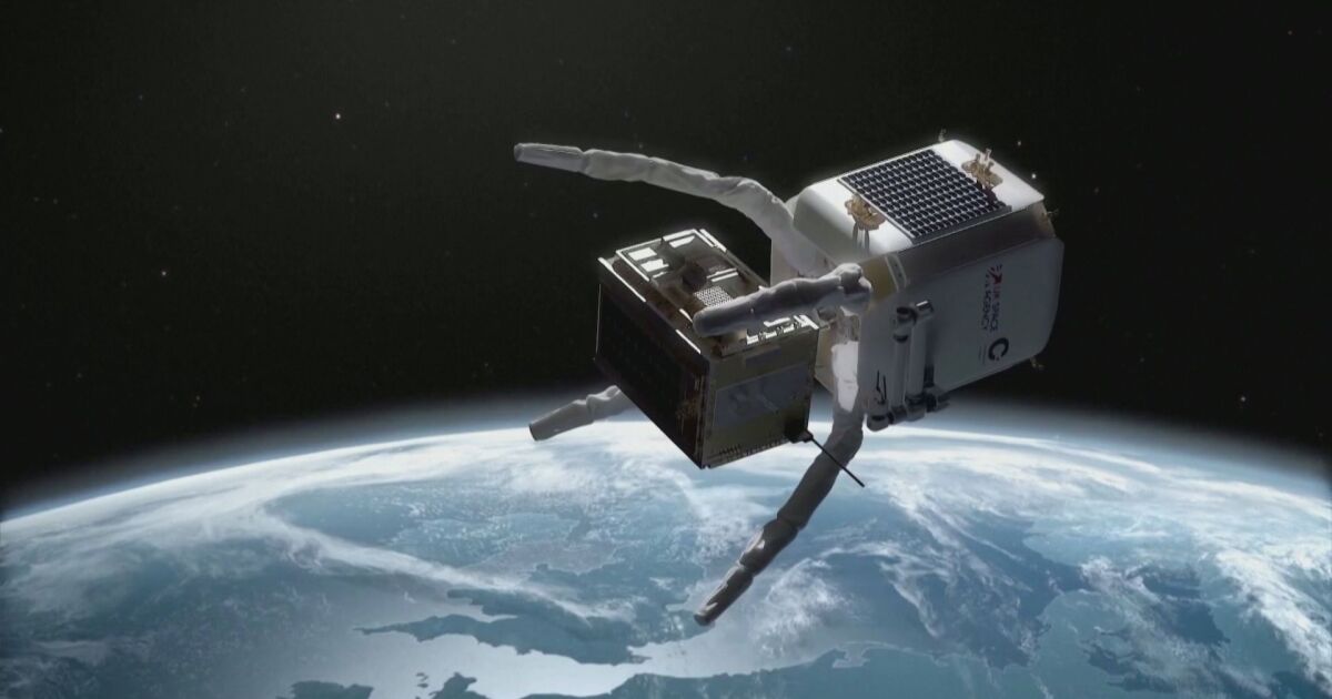 Нова космическа мисия ще чисти от междупланетарното пространство.Апарат, наподобяващ гигантска