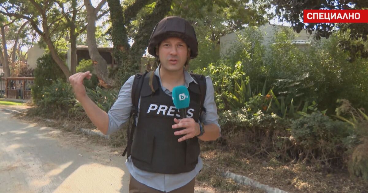 Екипът на bTV е във военната зона на границата между