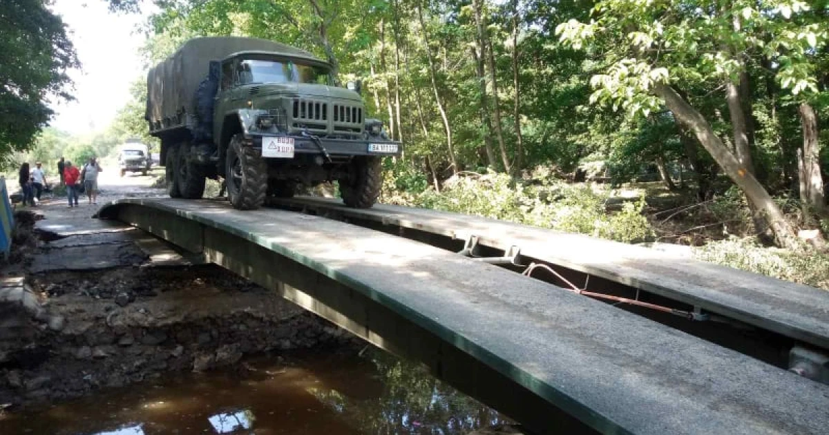 Военнослужещи от 61-ва Стрямска бригада поставиха мост в участъка от