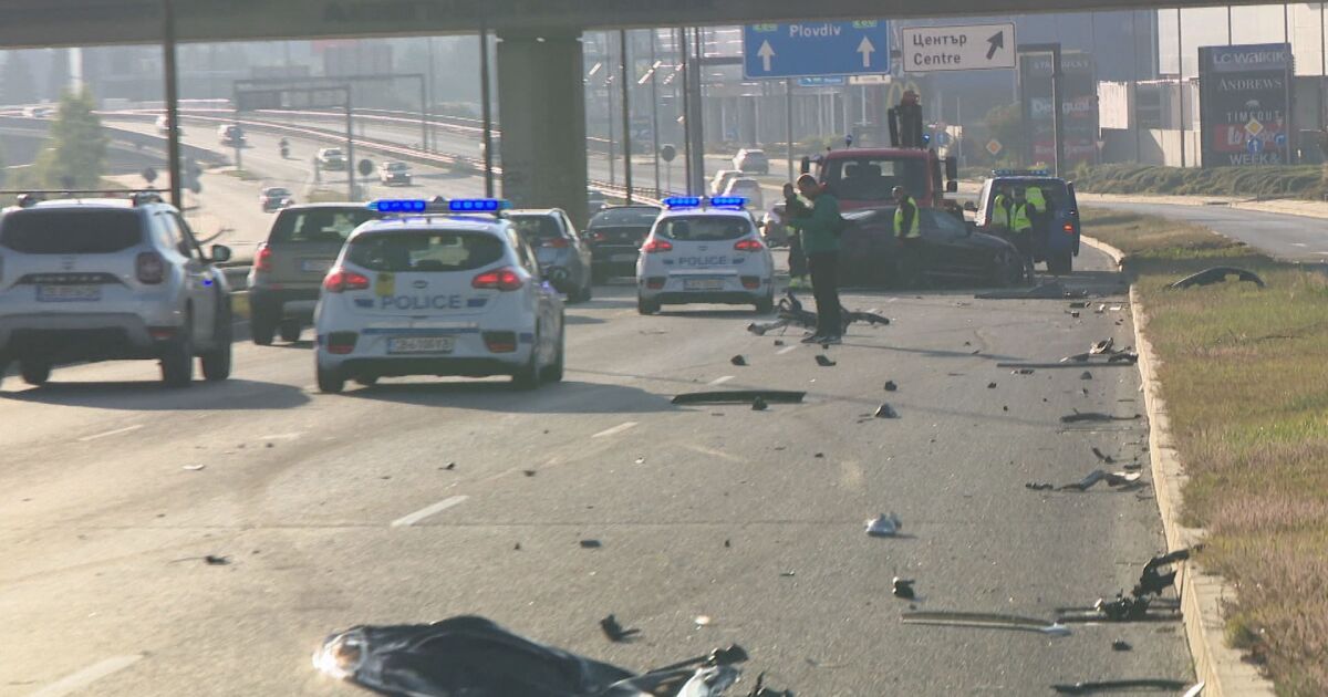 Мъжът, предизвикал тежката катастрофа на Околовръстното шосе в София, е