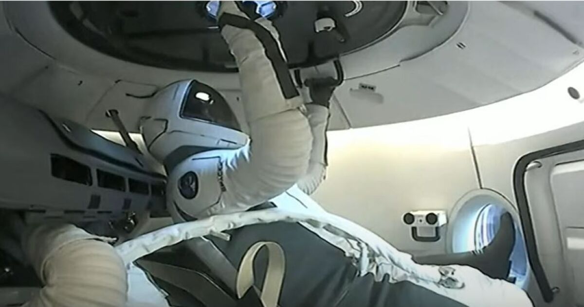 Четиричленен екипаж от цивилни на борда на мисията Polaris Dawn