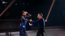 Валери Григоров и Дорина Стоянова - Ковачева танцуват румба за оставане в 