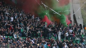 Феновете на Берое под открито небе до мача срещу Радник