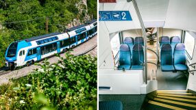 Къде в България ще се движат двуетажни влакове? (СНИМКИ)