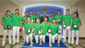 Министър Красен Кралев отличи националите  по волейбол - кадети за сребърните медали от Тбилиси