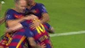 Барселона изравни с прекрасен гол на Меси от пряк свободен удар (ВИДЕО)