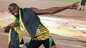Юсейн Болт триумфира в спринта на 100 метра на Световното първенство по лека атлетика в Пекин