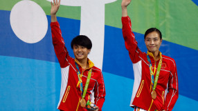 Китайка с пети златен медал в скоковете във вода 