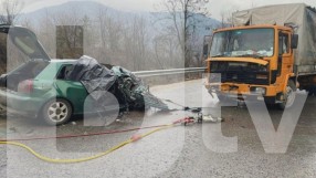 Мъж загина при катастрофа с камион на пътя Банско-Гоце Делчев