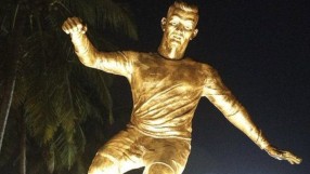 Статуя на Роналдо разбуни духовете в Индия