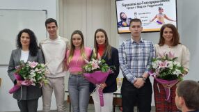 Радуканова се срещна със студенти за финал на "Годината на благодарността"