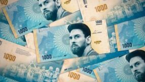 Банка слага лика на Меси на банкнота от 1000 песо