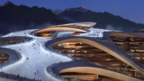 Саудитска Арабия строи мега ски курорт в пустинята