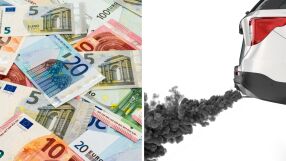 Годишното ползване на евро банкноти замърсява колкото изминаването на 8 км с кола