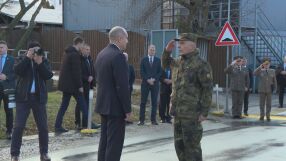 Президентът се срещна с контингента ни в състава на KFOR в Косово