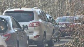 Километрична опашка от коли на българо-турската граница при ГКПП 