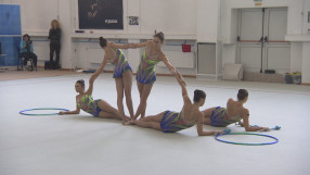 Ансамбълът ни по художествена гимнастика влиза във форма (ВИДЕО)