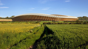 Зеленият клуб, който ще строи дървен стадион (ВИДЕО)