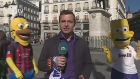 Мадрид грее в очакване на Ел Класико (ВИДЕО)