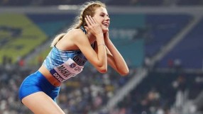 Украинка скочи 206 см в зала и се изравни със Стефка Костадинова