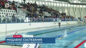 Въпреки COVID-19: Над 800 плувци на турнир в Бургас (ВИДЕО)