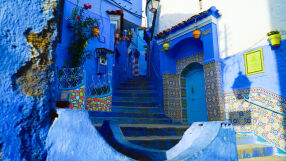 Шефшауен - синият град на Мароко (СНИМКИ)