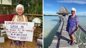 Тръгва с 300 долара в джоба: 79-годишна жена посети всички страни по света