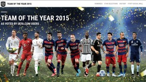 УЕФА определи идеалния отбор за 2015
