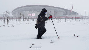 Снежен ад или възможност за нови спортни дисциплини (ВИДЕО)