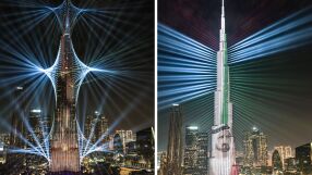 10 месеца подготовка: Цифрите зад най-бляскавата новогодишна заря в Дубай (ВИДЕО)