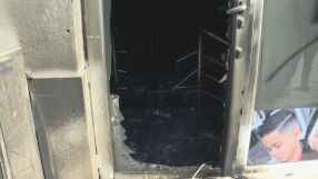 Умишлен палеж унищожи бръснарница в Пловдив