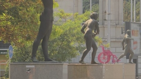 Паметник на параолимпийския ни отбор се появи в столицата