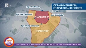 Ето кои зони в центъра на София обсъждаха да станат нискоемисионни
