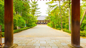 Тийнейджър издълба името си в колона на 1200-годишен храм в Япония 
