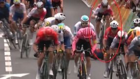 Как го направи? Колоездач изуми на Тур дьо Франс (ВИДЕО)