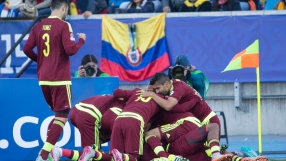 Венецуела с изненадващ успех над Колумбия (ВИДЕО)