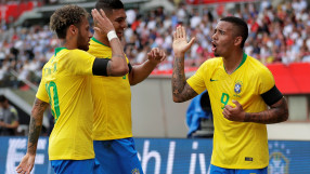 Неймар отново титуляр, а Бразилия громи като за последно (ВИДЕО)