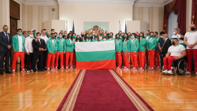 Президентът Радев връчи българския флаг на олимпийската ни делегация (ВИДЕО)