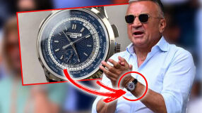 Бащата на Джокович с часовник за 100 000 евро