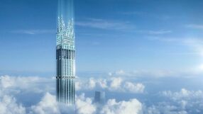 Пуснаха в продажба апартаментите в 100-етажния кристален небостъргач в Дубай (ВИДЕО)