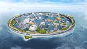 Японска компания строи плаващ град, адаптиращ се към изменението на климата