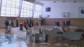 Баскетболната зала на Септември се руши (ВИДЕО)