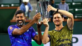 Индиец стана най-възрастният шампион в тениса (ВИДЕО)