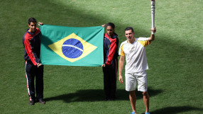Олимпийският огън пое на 90-дневно турне из Бразилия