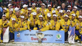 Швеция с десета световна титла по хокей на лед