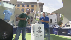Трофеят в Шампионската лига - на разположение на феновете (ВИДЕО)