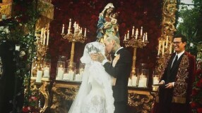 Кортни Кардашиян и Травис Баркър се ожениха (за трети път!) на пищна церемония в Италия