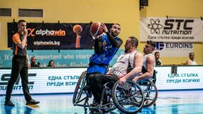 Левски завърши втори в Балканската лига по баскетбол на колички