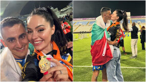Мис България Вселена горда със съпруга си Георги Костадинов: Шампиони! (СНИМКИ и ВИДЕО)
