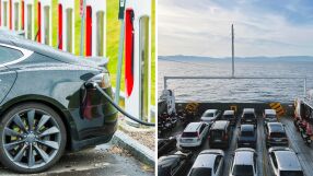 В Гърция: Електромобили с пълни батерии няма да могат да се качват на фериботите 